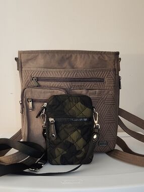 Lug Monorail Convertible Backpack w/Free Cell Phone Crossbody